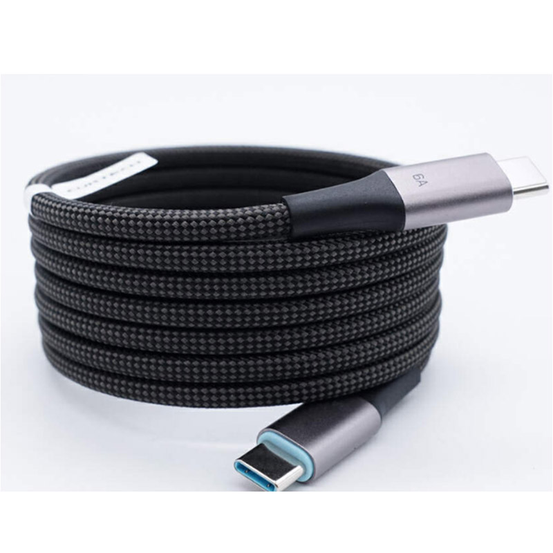 Magnetic absorption data cable